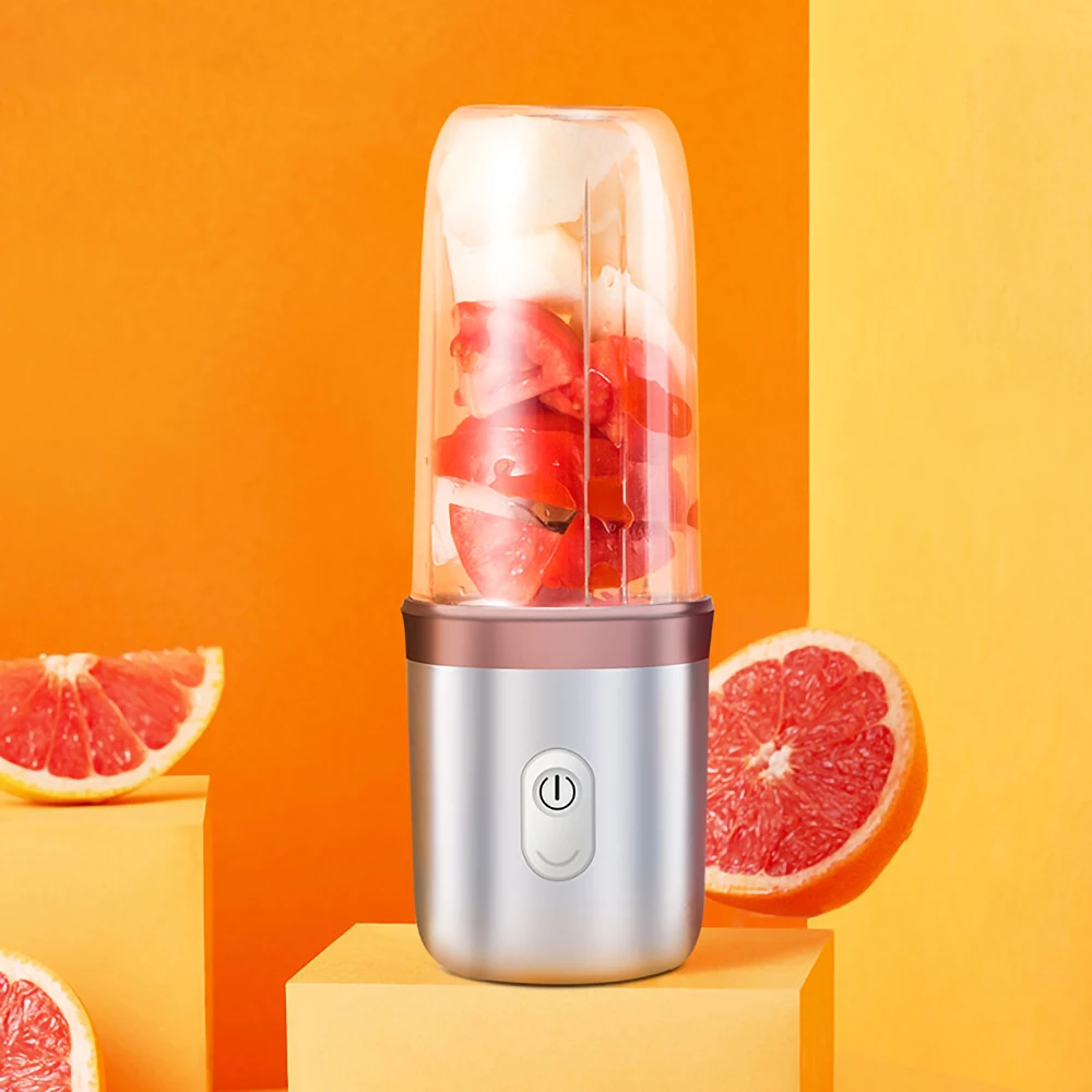 

2019 Mini Portable Electric USB Rechargeable Juicer Cup Multi-Function Mixing Machine 304 Stainless Steel Blade Automatic Juicer