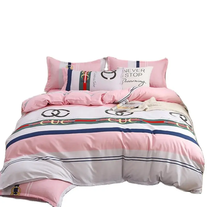 3/4pcs Bedding Set Horse Printed Duvet Cover Bedclothes for Home | Дом и сад