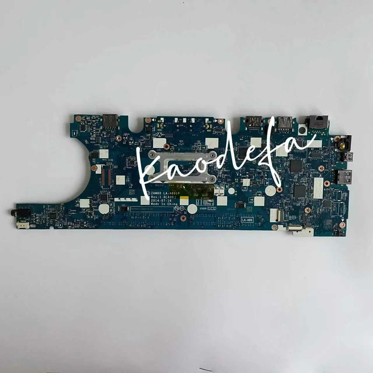 para Dell Latitude Laptop Motherboard Cpu:i35010u Sr23z Ddr3 Cn0g2ycv G2ycv C82tw Mainboard 100% Testado Zam60 E5250 La-a891p - Imagem 2