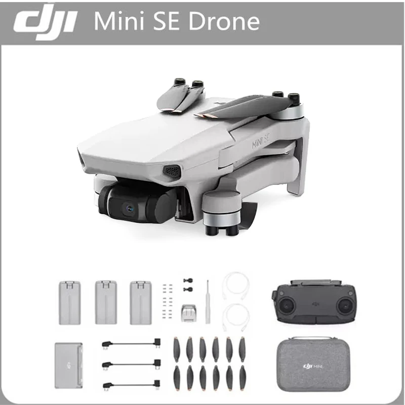 DJI Mini SE Drone FCC 3-осевой карданный подвес 2 7 K камера Дрон время полета 30 минут 4 км