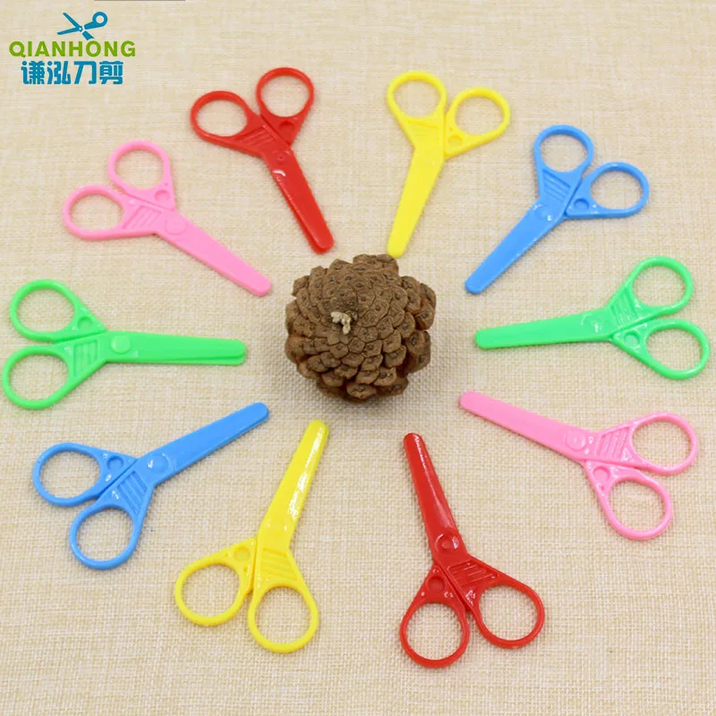 Stationery Set Environmentally Friendly Safe Mini Scissors Students Art Cut Less Children Handmade Paper Cutting Does Not Damage