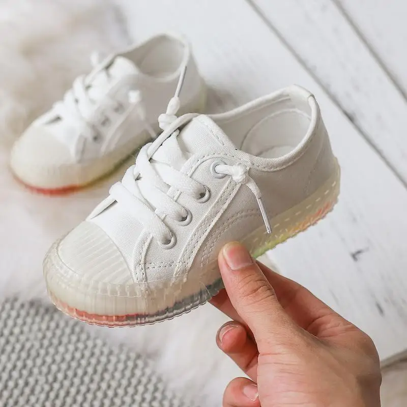 Spring New Low-top Casual Shoes Fashion Leopard Print Children's Shoes Girls Sports Shoes Soft Bottom Non-slip Canvas B128 - Color: as shown