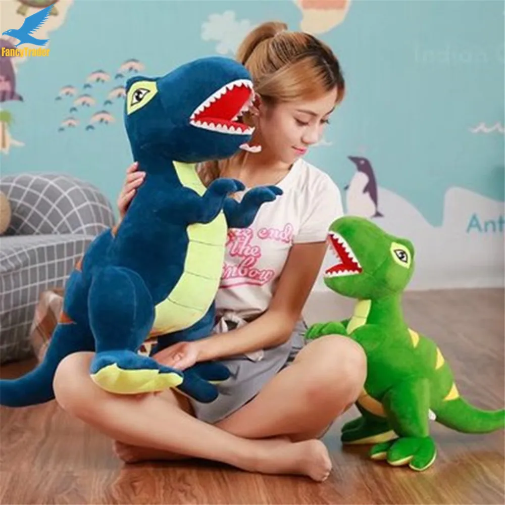 Fancytrader 79 ''гигантский набивной плюшевый большой динозавр тираннозавр игрушка Rex подарки для детей мягкие милые животные куклы 200 см