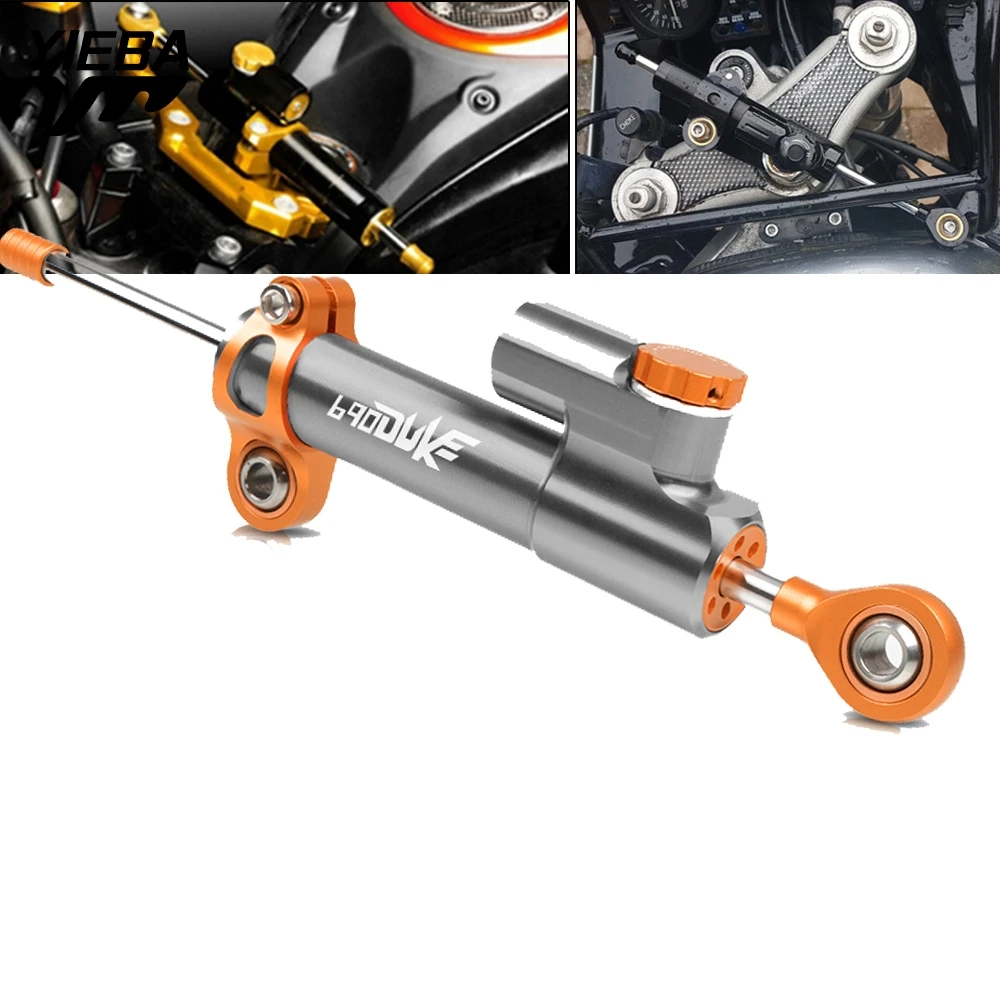 

Motorcycle Damper Steering Stabilize Safety Control Bracket Mount kit Motorbike For KTM 690DUKE 2014-2016 690 Duke 2015