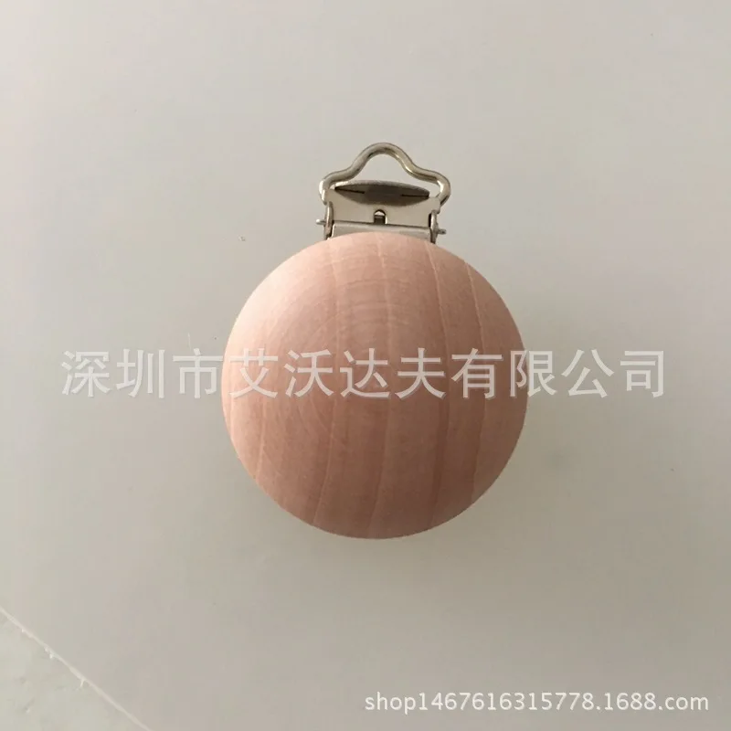 

Pacifier Clip 35 Mm Logs Customizable Logo Non-Porous Logs Pacifier Clip Environmentally Friendly Pacifier Anti-off lian pei jia