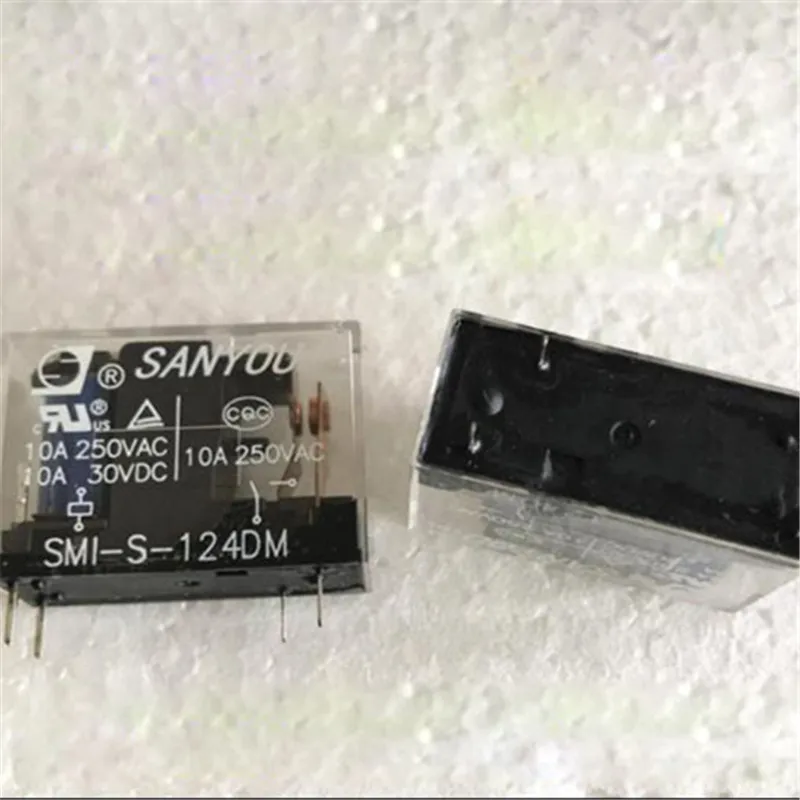 24V Реле SMI-S-124DM SMIS124DM SMI S 124DM 24VDC 10A 4PIN