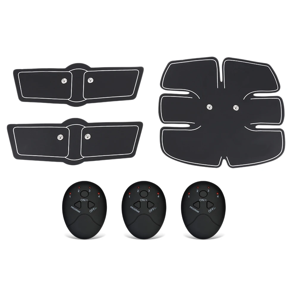 Abdominal Muscle Trainer Electronic Exerciser Machine Fitness Toner Belly Leg Arm Exercise Toning Gear Workout Equipment | Спорт и
