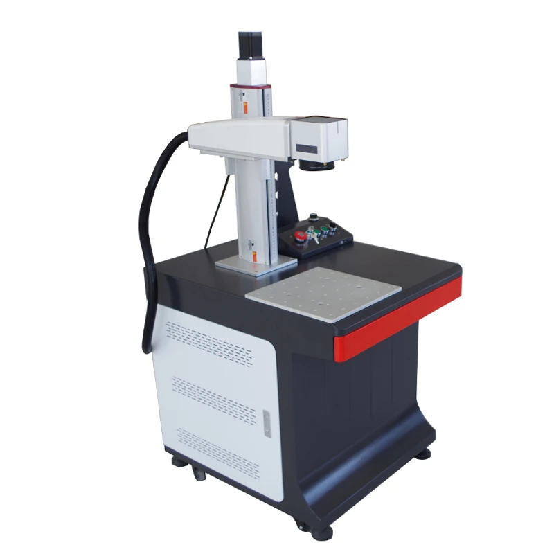 Лучшая китайская Марка Raycus 50 Вт волоконно лазерная гравировальная машина для