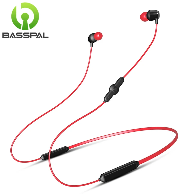 BassPal Bluetooth compatible Earphones 