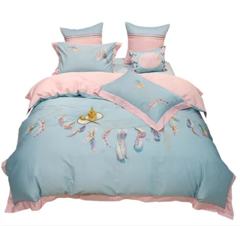 

Cotton 80S high-precision embroidery four-piece set