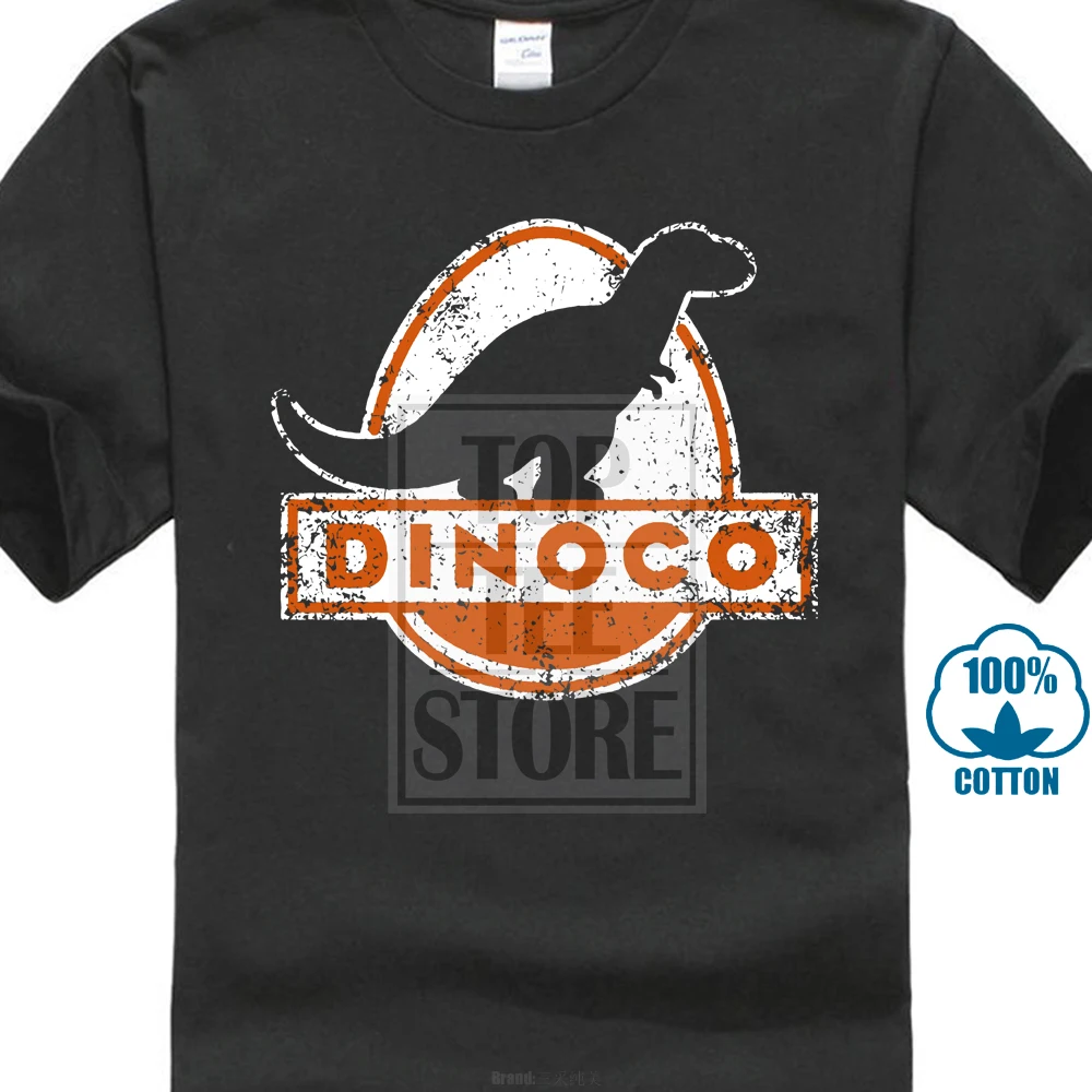 

Dinoco Logo Ii T Shirt Oil Company Petrol Gas Station Toy Cars Story Tankstell 011706