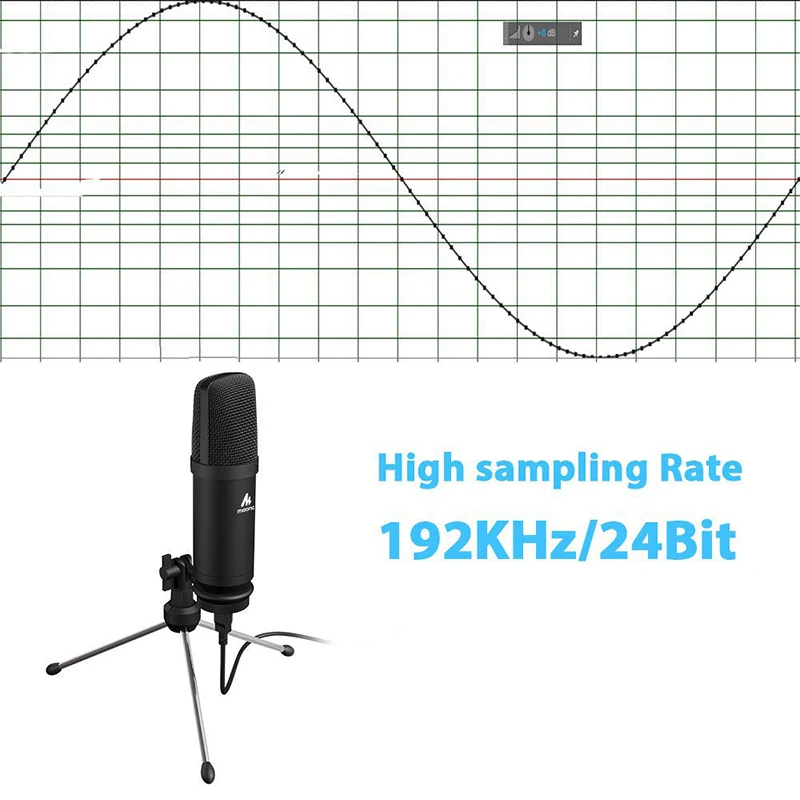 USB Microphone With Tripod Stand MAONO AU-A04TR