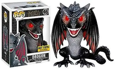 46 FUNKO POP Игра престолов RHAEGAL VISERION DROGON FigureToys коллекция моделей игрушек для детей - Цвет: 46
