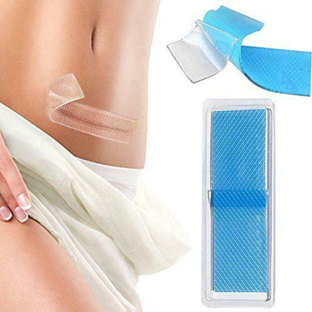 Skin Repair Adhesive Removal Patch Trauma Transparent Silicone Treatment Burn Acne Gel Therapy Scar Sheet Sticker Paste Reusable
