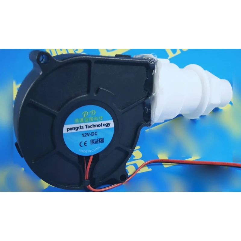 Новинка удлиненный вентилятор для сбора воздуха с круглым отверстием 12 В 24 5 7530 7