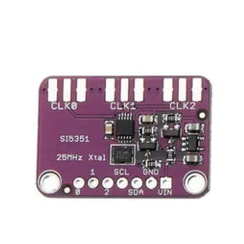 

New CJMCU-5351 Si5351A Clock Generator Controller I2C 25MHZ Breakout Board qyh