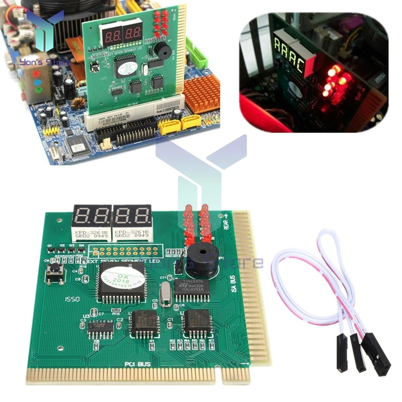 2 / 4 ڸ LCD ÷ PC м ISA PCI  Mian 忡   LED ǥñ  Ʈ ī   ׽