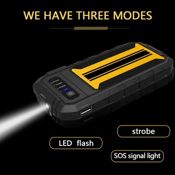 

7000mAh Auto-Jump-Starter Car-Battery 12V Charger Mobile Phone Charger