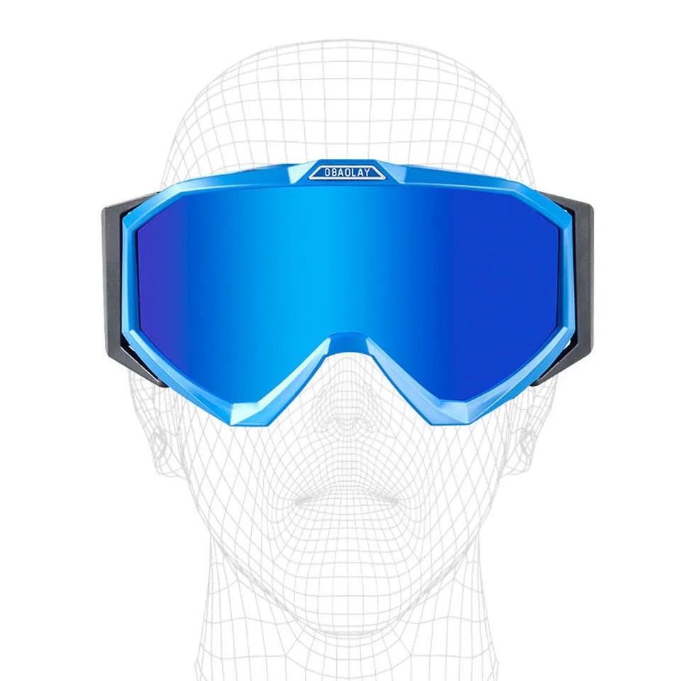 Professional ski goggles double layers lens anti-fog UV400 ski glasses skiing snowboard men women snow goggles Professional ski goggles double layers lens anti-fog UV400 ski glasses skiing snowboard men women snow goggles