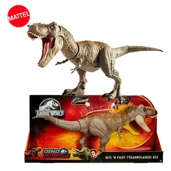 

Jurassic World Bite 'n Fight Tyrannosaurus Rex Joint Mobility Action Figure Dinosaur Toy for Children GCT91