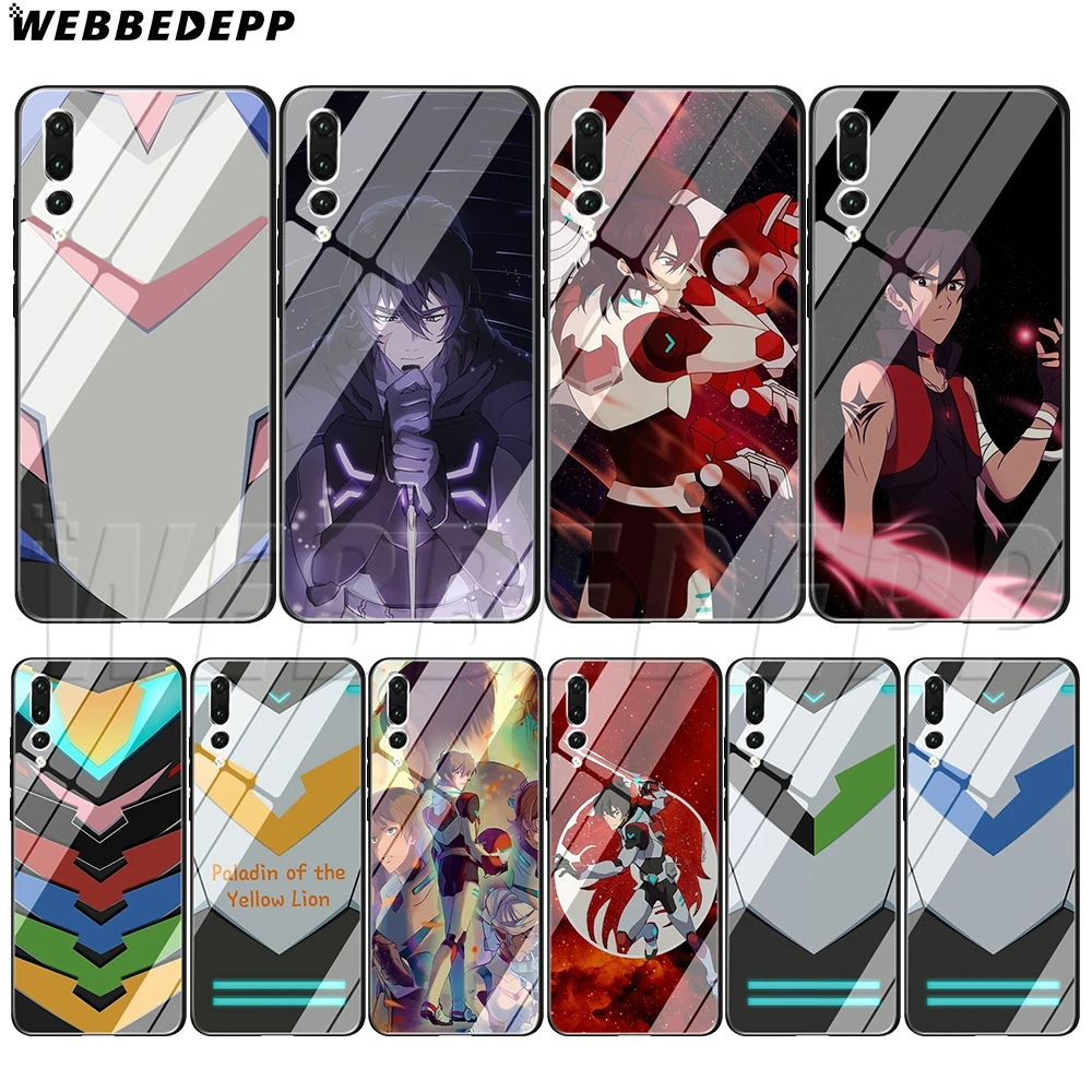 

WEBBEDEPP keith Voltron Legendary Defender Tempered glass TPU Case for Huawei Mate 20 P10 P20 P30 Y6 Y9 P smart lite Pro
