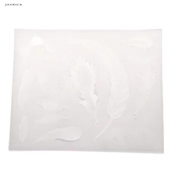 

JAVRICK Mold for jewelry Feather charms pendant Resin Silicone Mould handmade tool epoxy resin molds