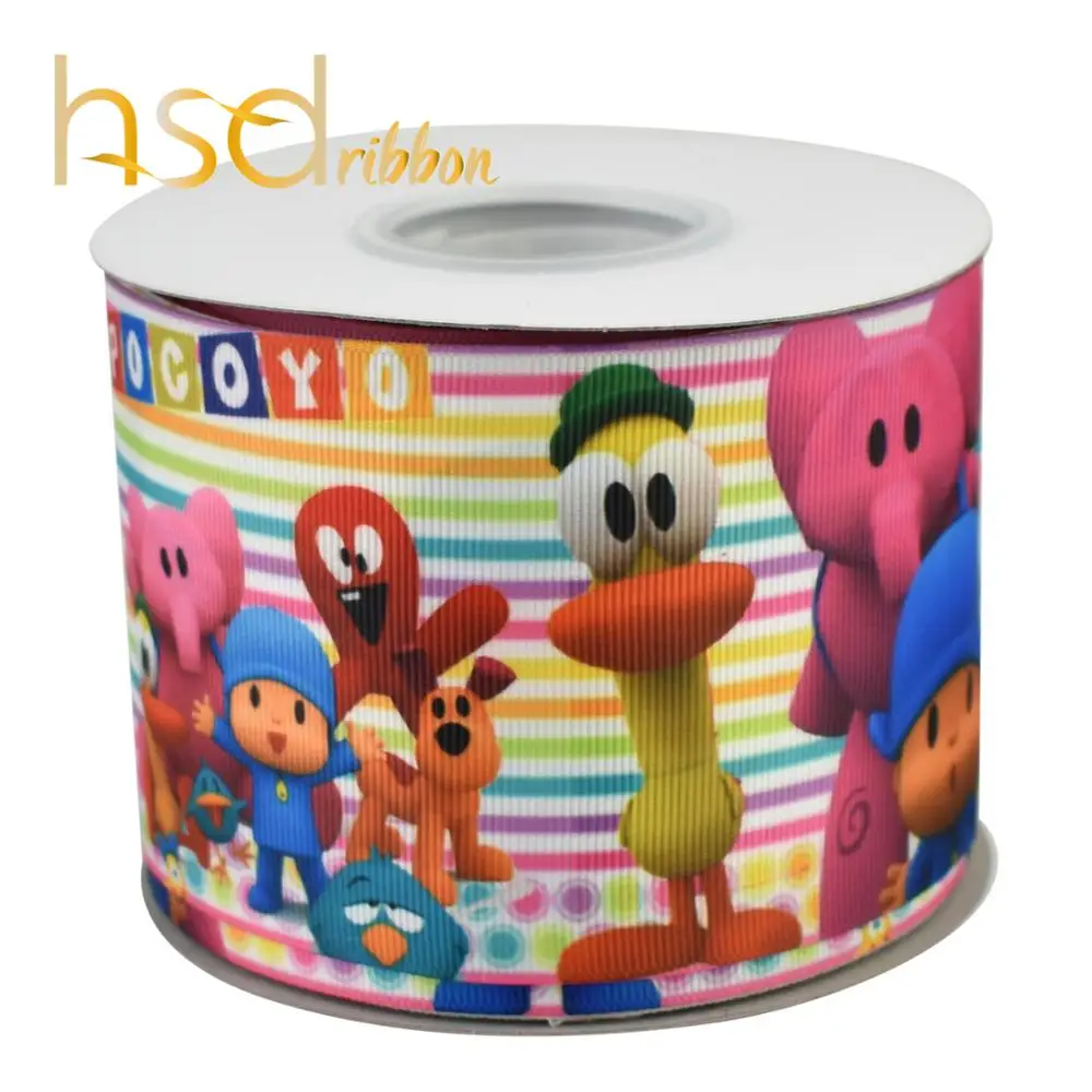 HSDRibbon 16 мм 22 мм 38 мм 75 мм Печатные hsd-дизайн HT Grosgrain ленты 50 ярдов/рулон