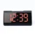 Led Alarm Clock Digital Child Electronic Alarm Clocks Curved Screen Mirror Temperature Clock with Snooze Function Desk Clock 14