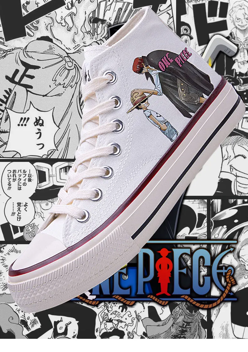 NB BaoBei one piece Скейтборд Мужские кроссовки парусиновая обувь тайские белые туфли кроссовки женские zapatos de mujeres