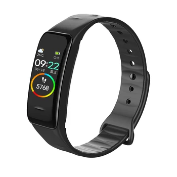 

Toleda B1 Alarm Clock Step Counter Blood Pressure Heart Rate Monitor Smart Wristband BT Sport Sleep Tracker christmas gift
