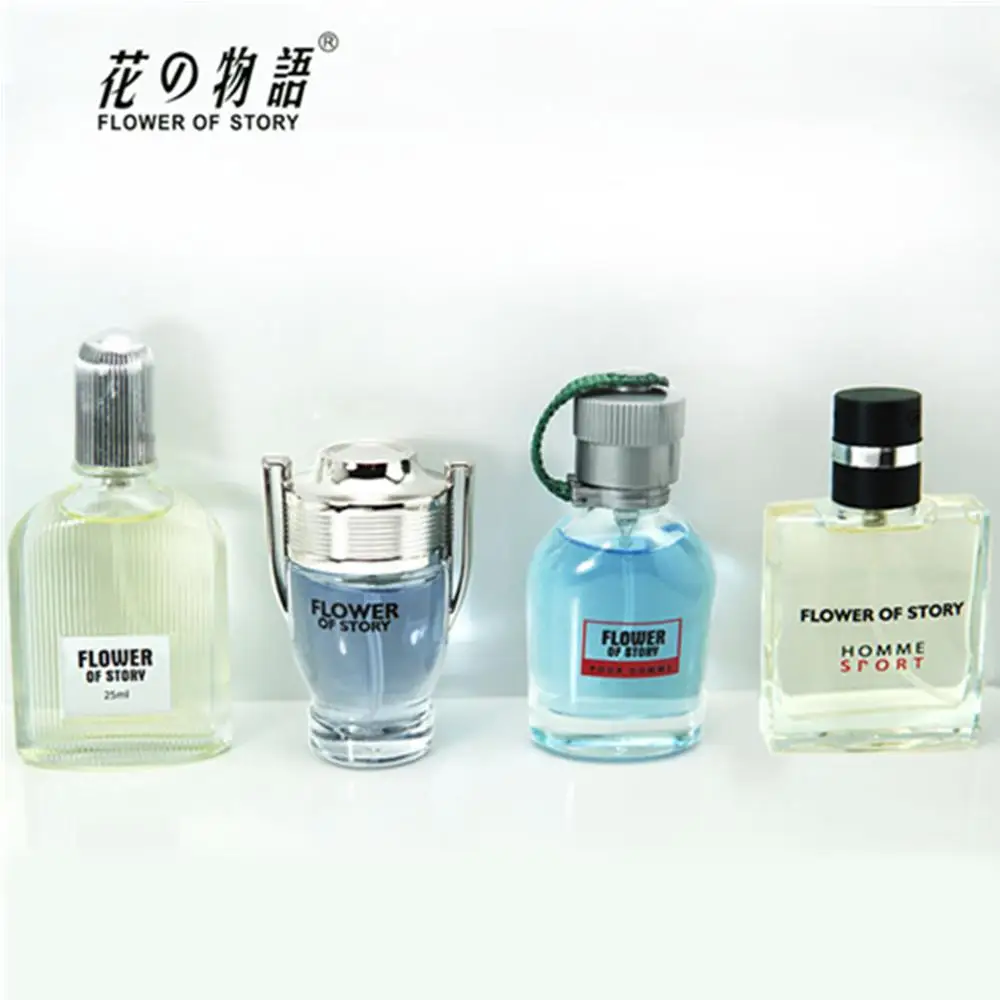 

1 Set 4Pcs Men Perfumed Long Lasting Fragrance Mini Bottle Portable Perfumed For Men Lasting Spray Glass Bottle 100ML Parfums