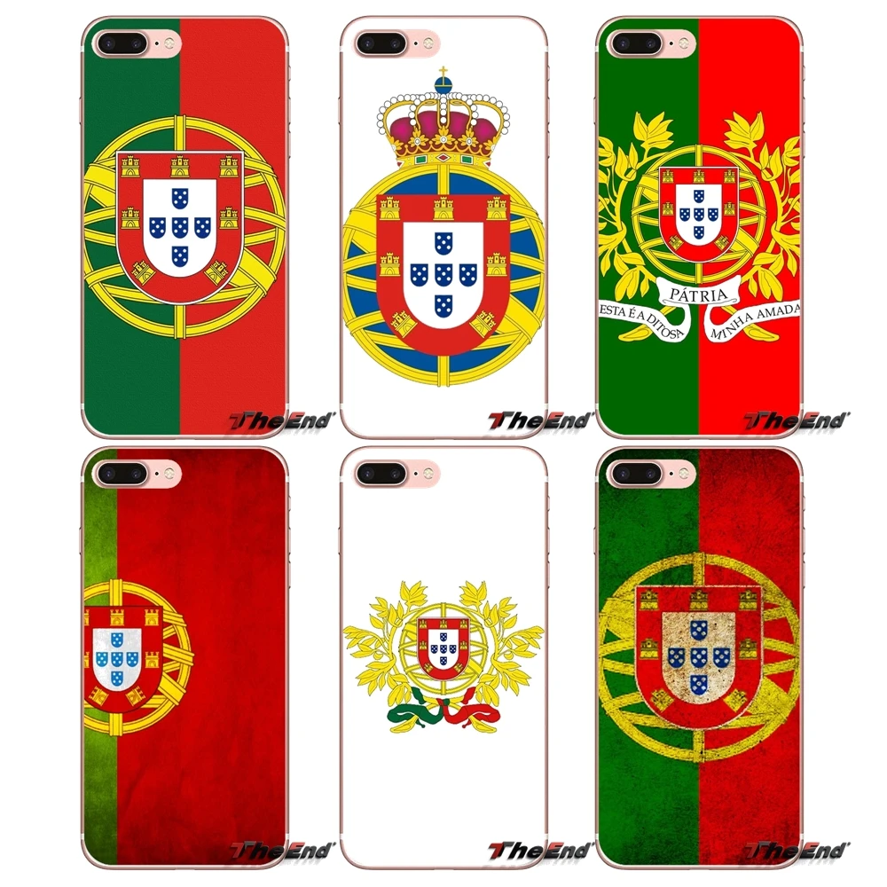 Для Apple IPhone X 4 4S 5 5S SE 5C 6 6s 7 8 плюс Plus португальский национальный флаг эмблема