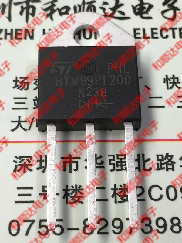 2 шт./BYW99PI-200-218 200V 35A