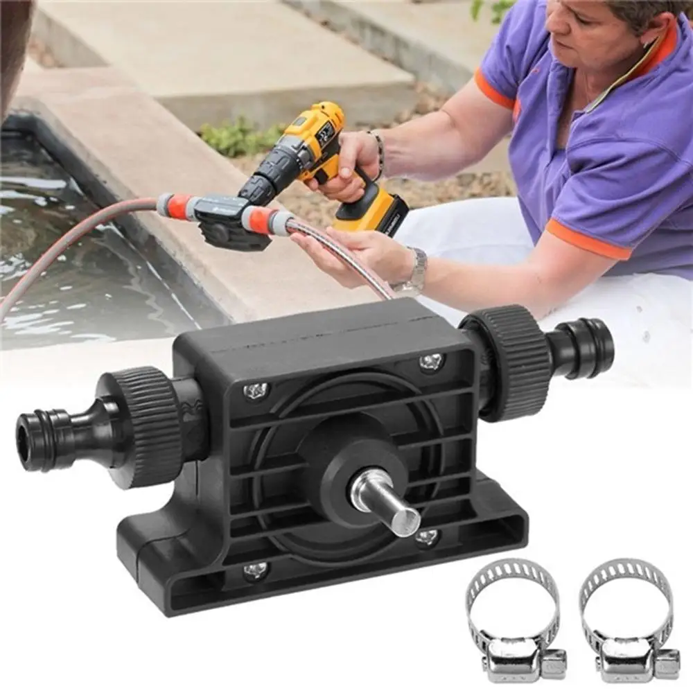 Hand Electric Drill Water Pump Convenient Type Direct Water Pump Since Suction Centrifugal Pump Household Small Pumping