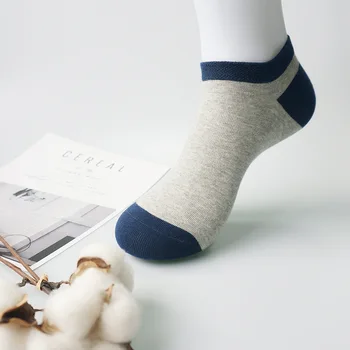 

Spring and Summer New Style Socks Men's Sweat Absorbing Breathable Deodorizing Business Versatile Short Socks Pure Cotton No-sho