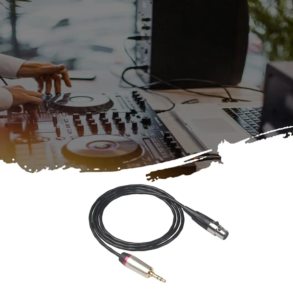 Гнездо 3 5 мм к гнезду 3pin Mini XLR для ПК BM800 микшер наушников микрофон стереоусилитель