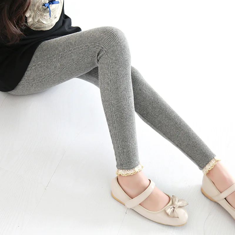 

Kids Girls Pencil Pants Autumn Fashion Girl Leggings Spring Size 2 4 6 8 9 10 12 Year Children Warm Clothing Winter Long Pants