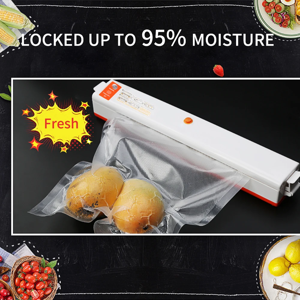 FUNHO 110 V-220 V лучший вакуумный упаковщик для пищевых продуктов Sous Vide вакуумная упаковочная машина контейнер для Пленки Пищевой упаковщик вакуумный упаковщик