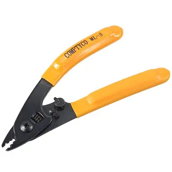 

Practical CFS-3 Three-port Fibre Stripper CFS-3 Fiber Stripping Pliers / Wire Strippers Three Hole Stripper Plier for Miller