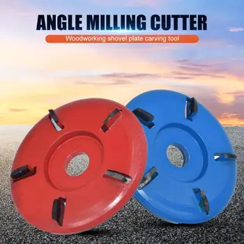 

Wood Carving Cutter Disc Woodworking Shovel Plate Sculpting Tool 5 Teeth Milling Attachment for 16mm Angle Grinder