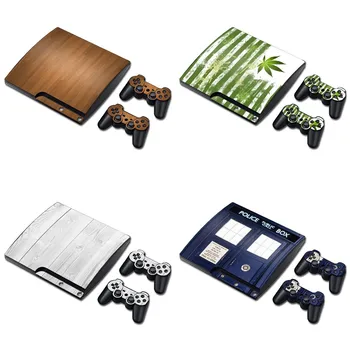 

Stickers For PS3 slim Console Game Accessory Skins carbon fiber skin