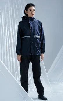 

Travel Outdoors Adult Waterproof Raincoat Women Pants Electric Motorcycle Jacket Rain Coat Men Impermeables Rain Suit BW50YY