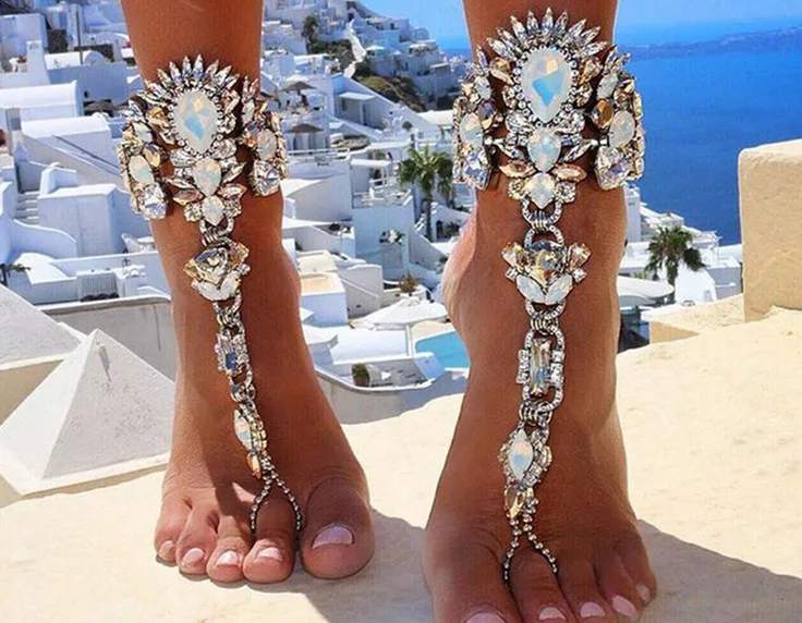 

2019 Spring New Style Hot Drilling Crystal Anklet Supply of Goods AliExpress EBay