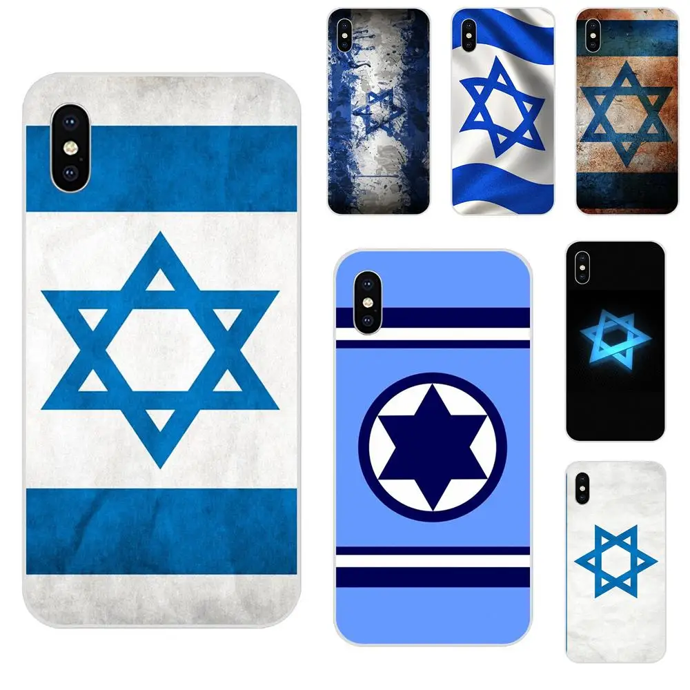 

Soft TPU Mobile Phone Case Cover For Galaxy J1 J2 J3 J330 J4 J5 J6 J7 J730 J8 2015 2016 2017 2018 mini Pro Flag Of Israel