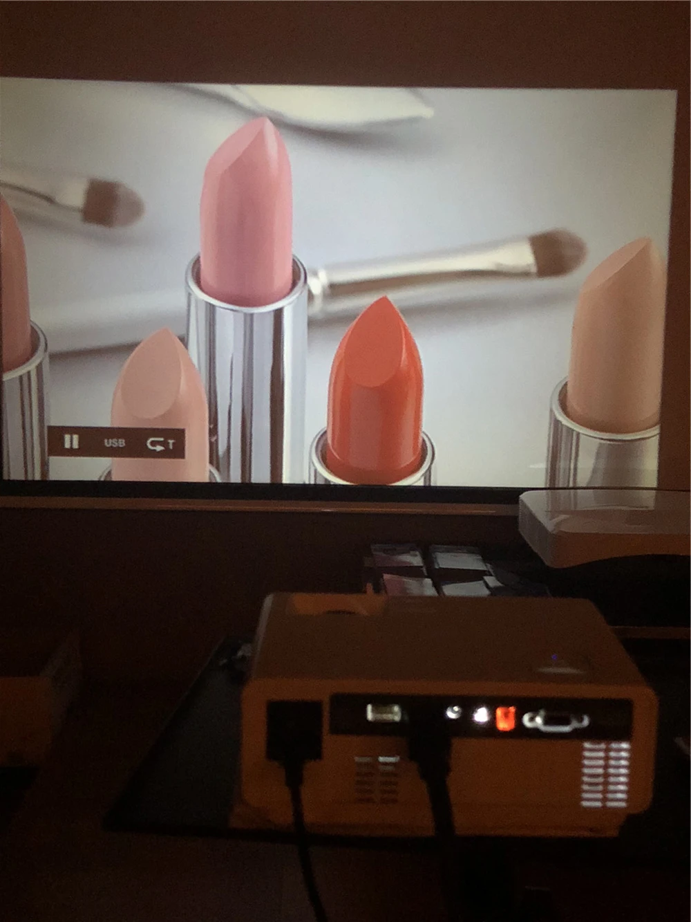 RD-810 real projection photos(1)