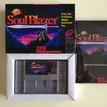 16Bit Games* Soul Blazer(версия США! Коробка+ руководство+ картридж