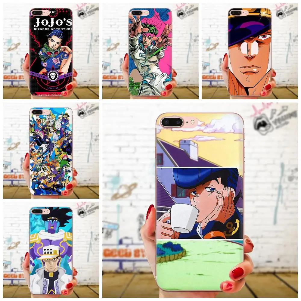 Jojo Jonathan Joestar мягкий чехол для телефона Xiao mi 3 4 4C 4i 5 5s 5X6 6X8 SE Pro Lite A1 Max x 2 Note