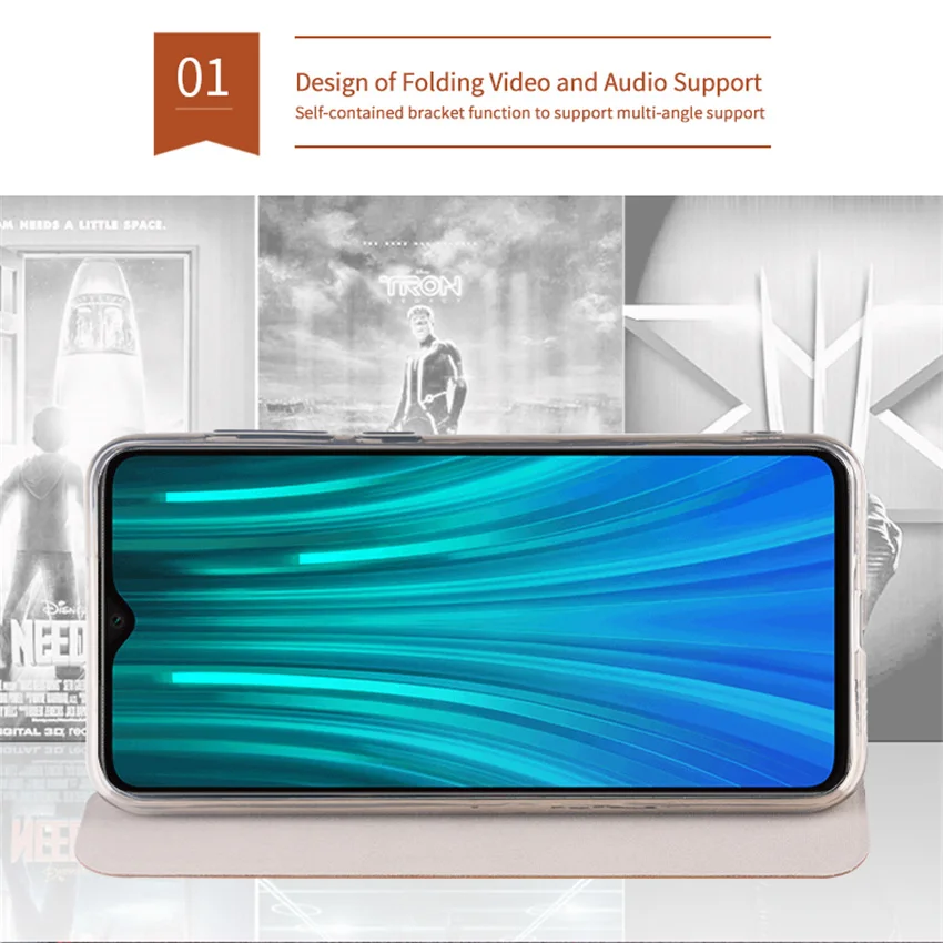 Для Xiaomi Redmi Note 8 pro чехол Mofi флип чехол для Xiaomi Redmi Note 8 pro высококачественный кошелек кожаный чехол-подставка