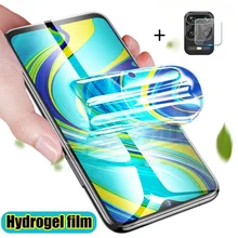 Filme de hidrogel + câmera de vidro para redmi nota 9 s xiaomi 9 s 9c 9i protetor de tela note9s 9pro max xiomi nota 9 s hidrogel redmi 9 s