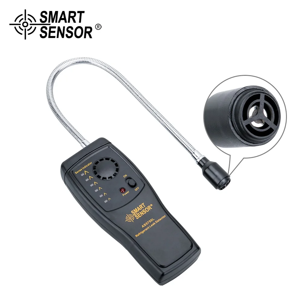 

Refrigerant Gas Analyzer Gas Leak Tester Halogen Freon Leak Detector Air Quality Conditioning Monitor CFCs HCFCs HFCs R22 R134A